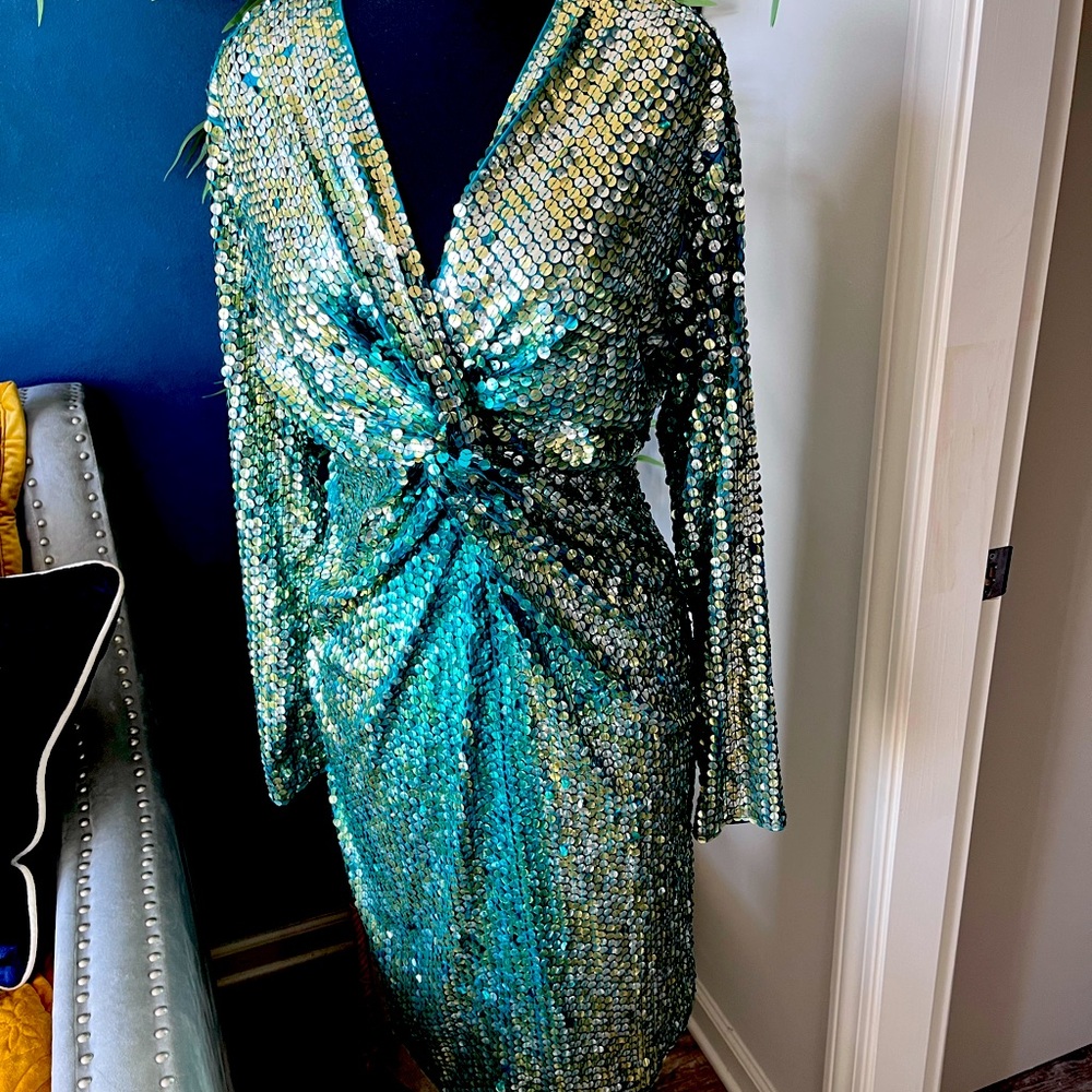 Custom Sequin Dress